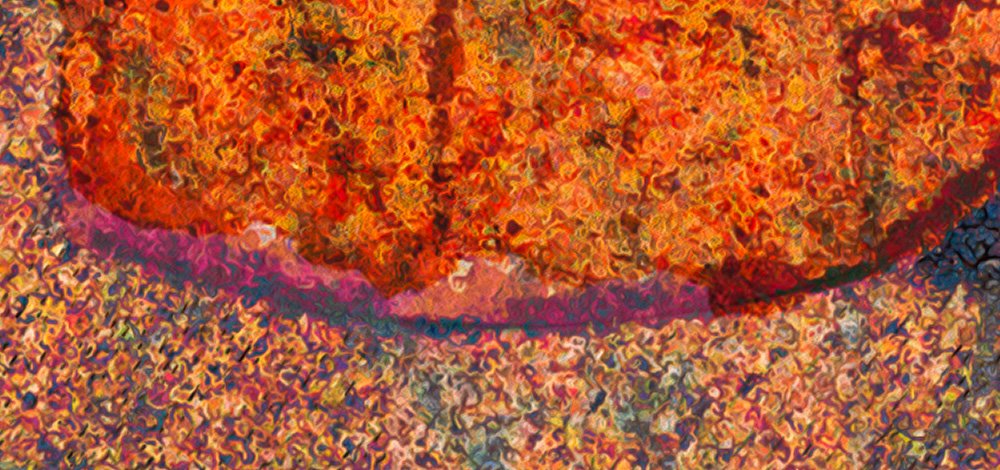 Dettaglio 2 - Caffettiera 1995 - opera pittorica di Vladi Magini